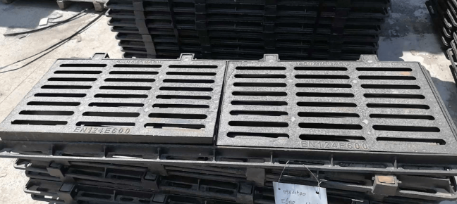 铜仁球墨铸铁连体双篦展示